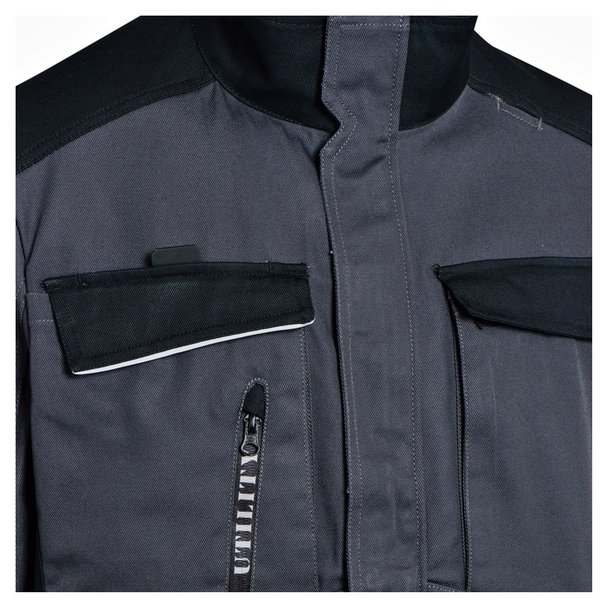 DIADORA Workwear Jacket Easywork in grau/schwarz