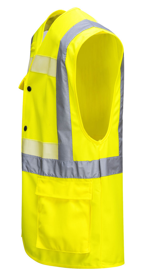 PortWest Warnschutzweste G476 in gelb