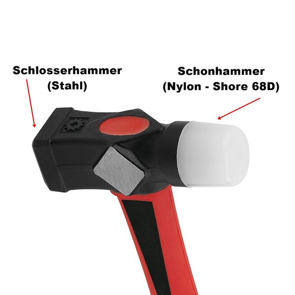 PEDDINGHAUS Schonhammer/Schlosserhammer DUO 600g